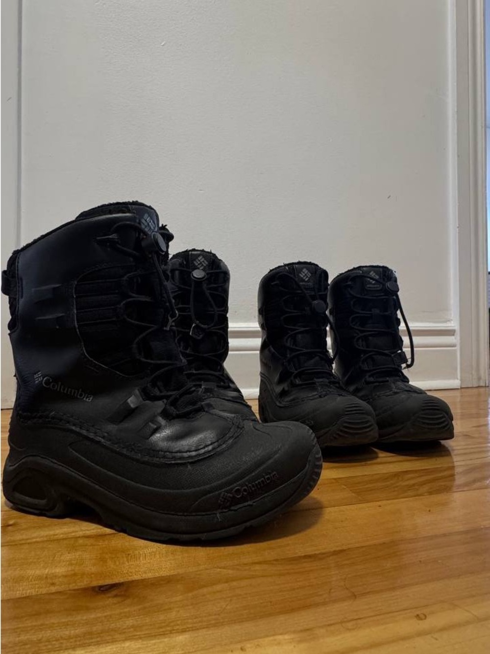 Columbia Black Kids' Waterproof Snow Boots